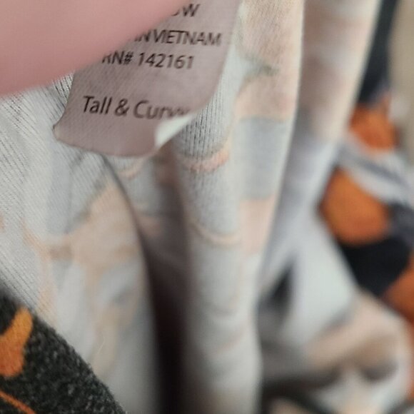 LulaRoe Women's Casual Pants Multi Color Size Tall & Curvy - Picture 7 of 7